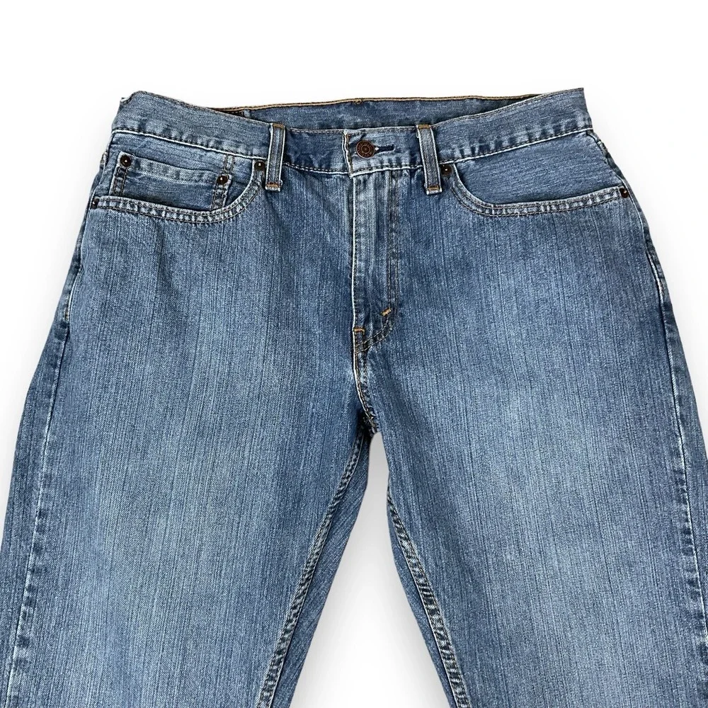 Levis 559 Jeans Men Size 34x30 (ACT 33x27) Blue Denim Relaxed Straight‎ EUC